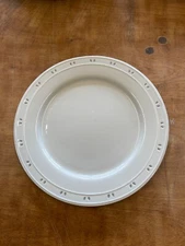 Macy's The Cellar MAYA Dinner Plate 11" White Emb Eyelets 1 ea     9 available