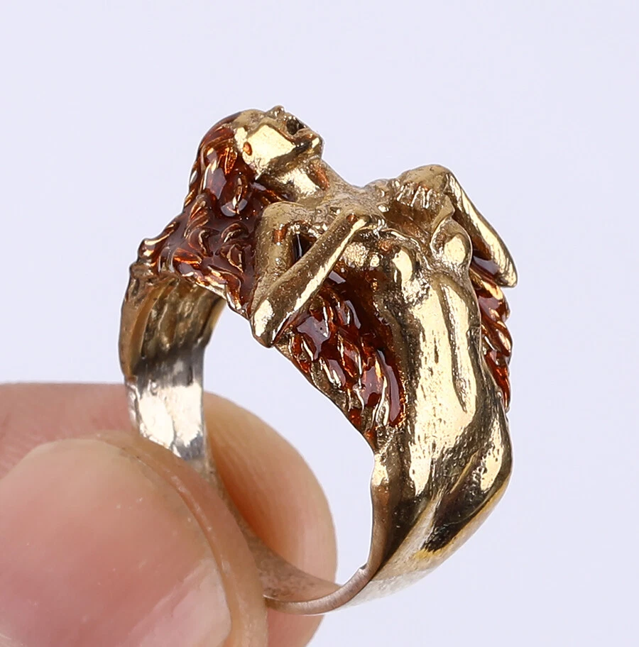 Gold silver bronze ring clearance