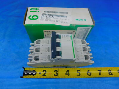 SCHNEIDER ELECTRIC MULTI 9 C60 MINIATURE CIRCUIT BREAKER MGN61427 D6A 480Y 277V