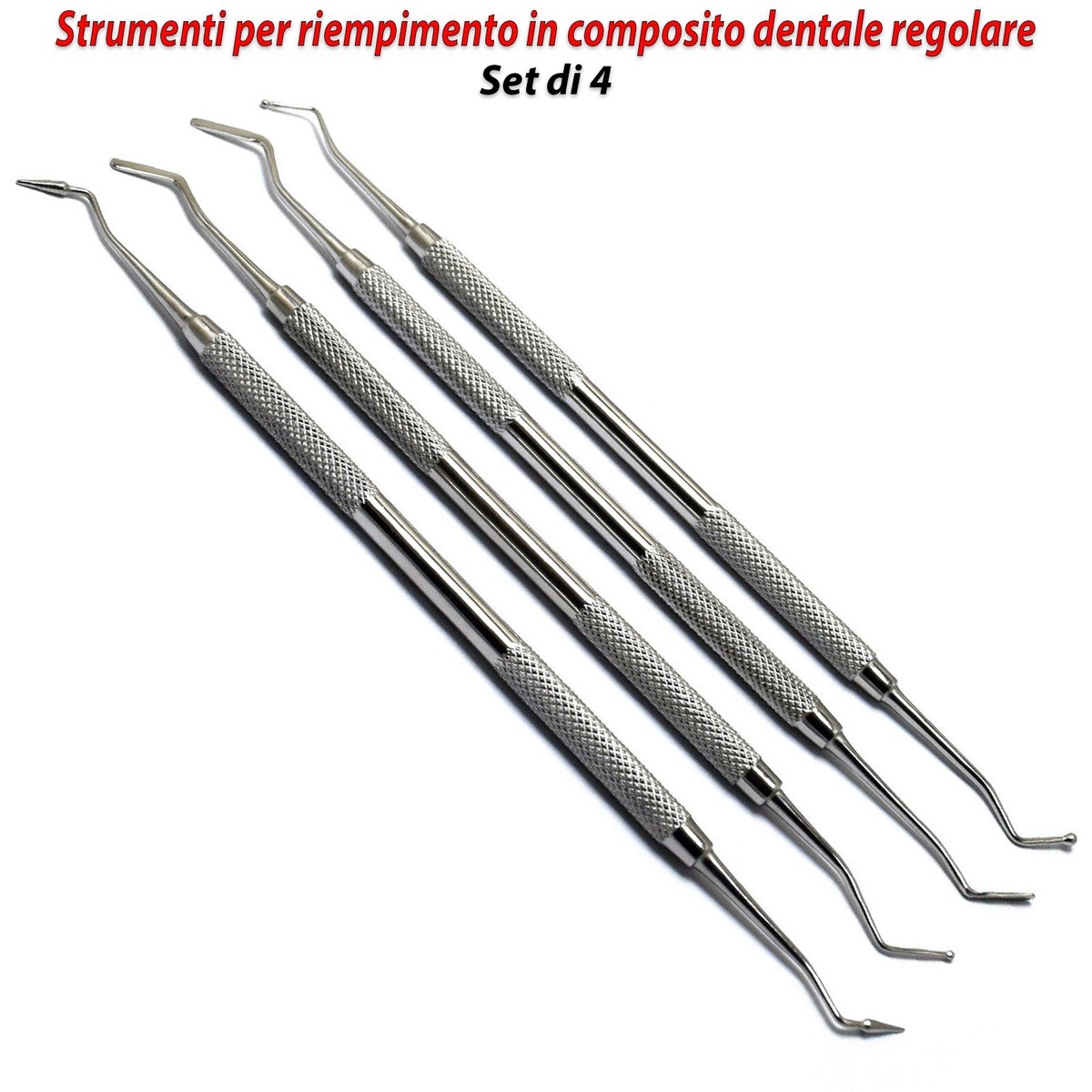 Strumenti Dentali Set Di 3 Chirurgici Portatore Amalgama - In - Foto 4