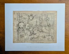 MARK RYDEN The Magic Circus Study Lithograph Art Print Frame it! Poster MINT