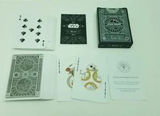 theory11 Star Wars Playing Cards Black Box 2019 Custom Design Lightly Used