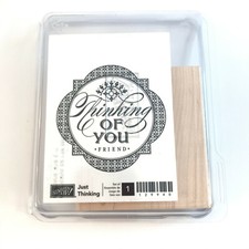 Stampin' Up "JUST THINKING" wood mounted rubber stamps