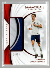 2018-19 Immaculate Collection Magnificent Mem Bronze #16 John Stones Jersey /50