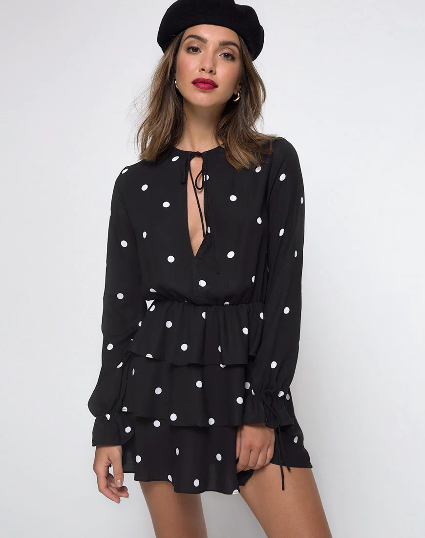 motel rocks skater dress Saunder Skater Dress in Mini Gingham