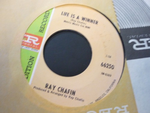 Ray Chafin -Good time girl / Life is a winner 45 60s sunshine pop promo - Picture 2 of 2