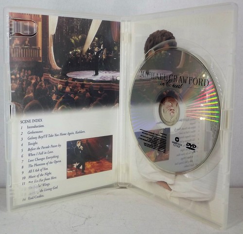 MICHAEL CRAWFORD IN CONCERT --- ( DVD ) + Free Postage - Picture 3 of 3