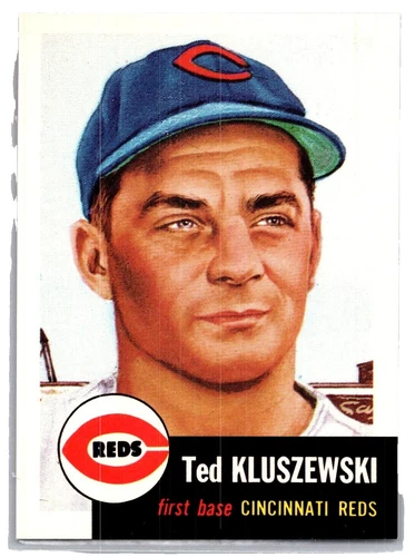Ted Kluszewski Baseball 1953 Season Sports Trading Cards & Accessories
