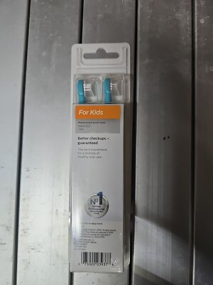 Philips Sonicare for Kids Replacement 2Toothbrush Heads, Compact, HX6032/94