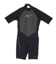 O  Neill L8207 Mens Black Short Sleeves Knee Length Neoprene Wetsuit Size XL