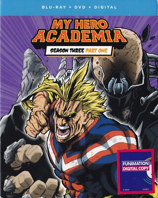 My Hero Academia: Staffel 3 Teil 1 Blu-ray 4-Disc-Set 2019