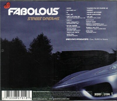 Street Dreams ~ Fabolous ~ Rap & Hip-Hop ~ CD ~ Used VG | eBay