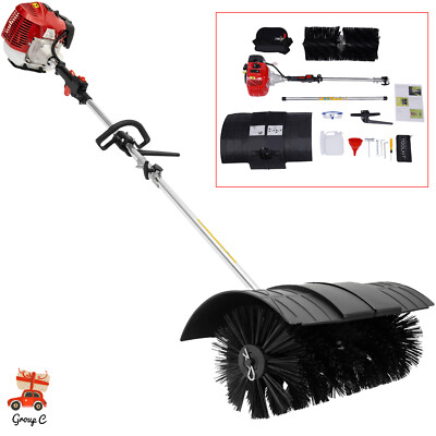 52CC 2,3 PS Benzin Motor Motorbesen Schneer?umer Kehrmaschine Elekrischer Sweep