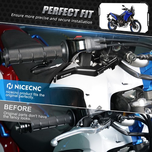 NICECNC Shorty leva frizione freno per Yamaha Tenere 700/XTZ700 MT-07 2019-2020 - Foto 6 di 14