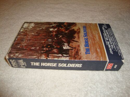 The Horse Soldiers VHS Video John Wayne William Holden - Picture 2 of 3