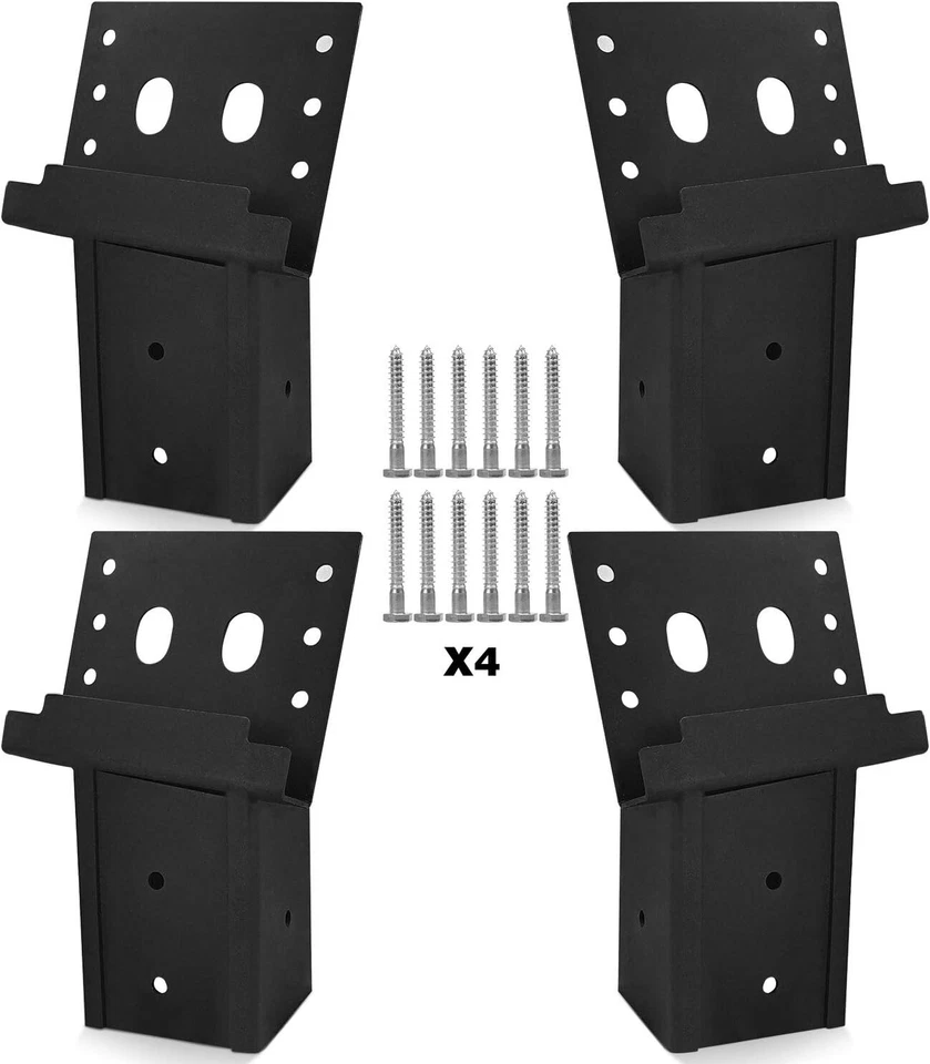Weather-Resistant Deer Blind Bracket Kit - Heavy-Duty Steel - 48 Screws Included - Image 3 of 4