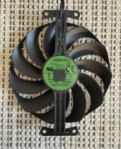 95MM 6PIN T129215SU CF1010U12D Phoenix GPU Cooling Fan ITX for ASUS Phoenix RTX - Afbeelding 5 van 7