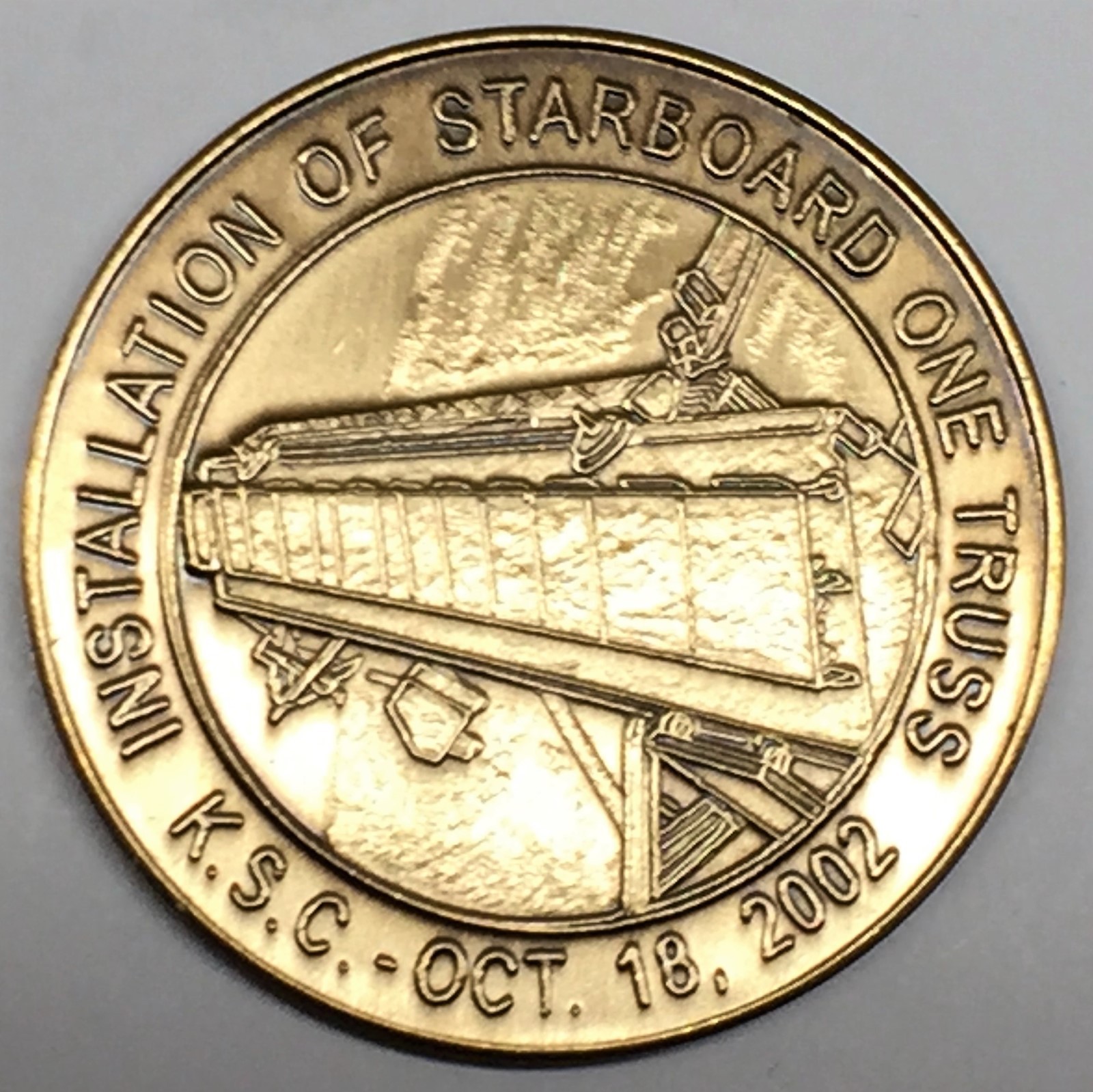N115 NASA SPACE SHUTTLE COIN / MEDAL, ATLANTIS, STS115 eBay