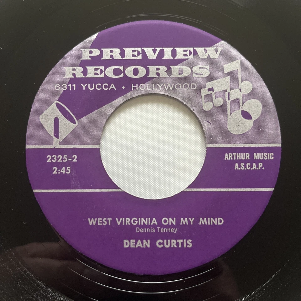 OBSCURE DEAN CURTIS The Way a love should go PREVIEW RECORDS song-poem deep soul - Image 2 of 4
