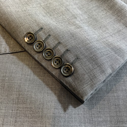 Traje M&S Lana Pura 2 Piezas Autógrafo Timothy Everest Gris C42M W38 L31 - Imagen 14 de 23
