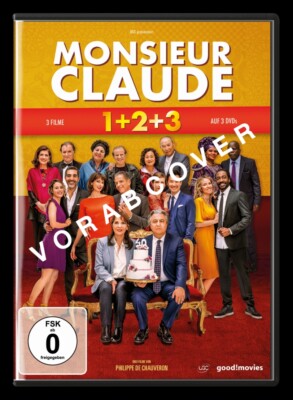 Monsieur Claude Box 1-3 DVD *NEU*OVP*