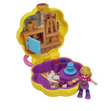 Polly Pocket Mini-Coffret Le Ballet De Lila – Figurine Et Accessoires, Boîtier Compact Rose, Jouet Portable Pour Enfant Dès 4 Ans