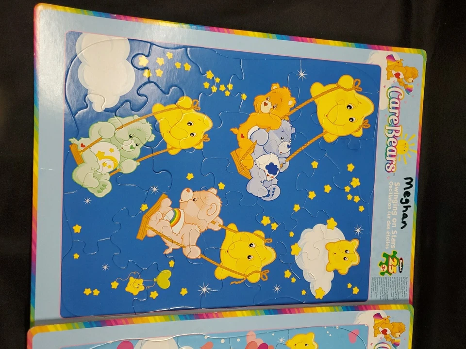 Lote DE COLECCIÓN Rose Art Care Bears 25 Piezas Bandeja Rompecabezas 2003 Completo Bonito ** Foto 4 de 4