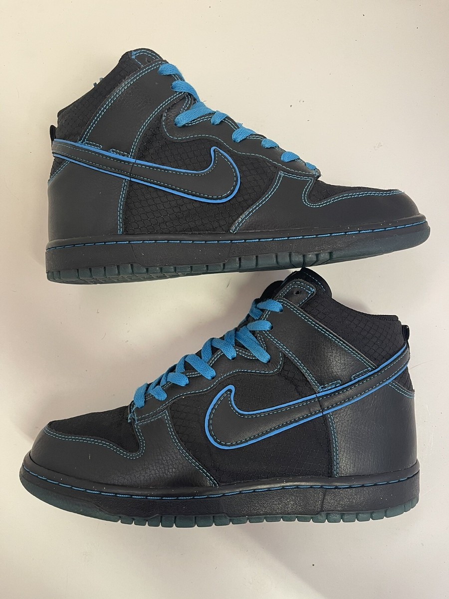 NIKE DUNK HIGH ブルーブラック Size 8 - Nike Dunk 6.0 Premium High Black Cobalt Blue for
