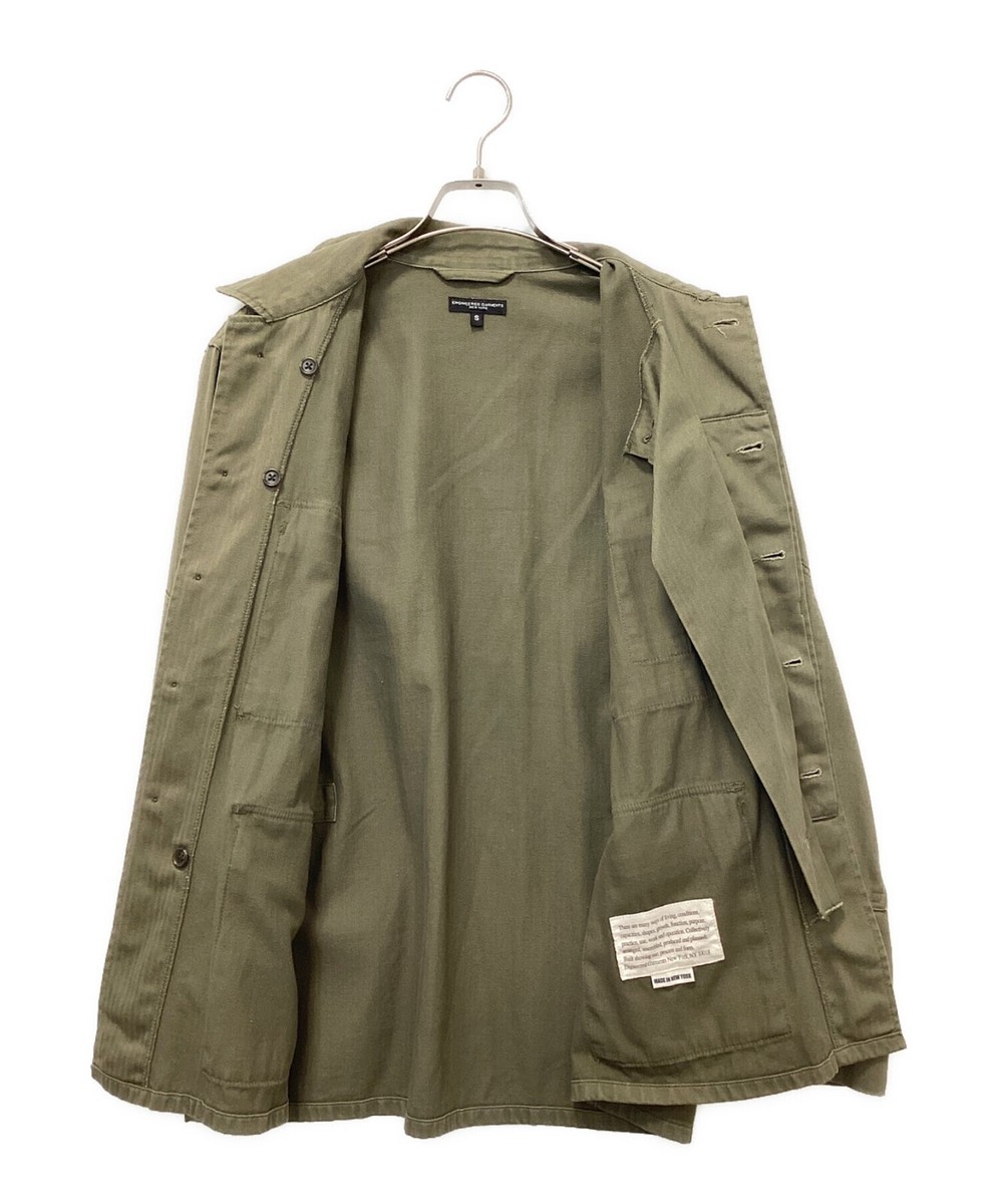 犬*様 ENGINEERED GARMENTS BDU JACKET Engineered Garments BDU Jacket Olive Cotton Ripstop - Made