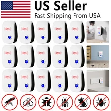 LOT Ultrasonic Pest Reject Home Control Electronic Repellent Rat Mice Repeller