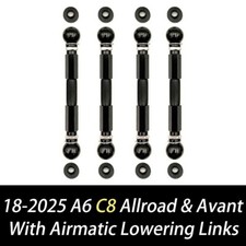 For AUDI S6 RS6 A6 Avant Allroad C8 Air Suspension Lowering Links Kit Rod module