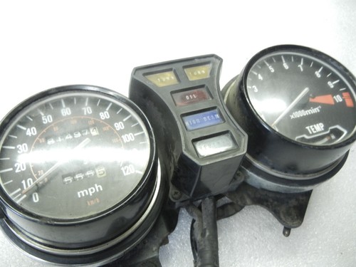 Honda GL500 Silver Wing 1981-1982 GL 500 relojes esferas instrumentos consola indicadores - Imagen 3 de 12