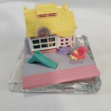 Vintage Polly Pocket 1993 Pollyville Toy Shop Bluebird #940281 #11197 No Dolls 