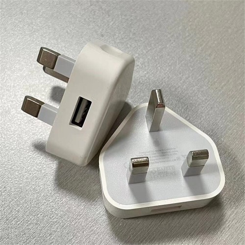 3 Pin Mains Wall USB Charging Plug Wall Charger Adapter for iPhone Samsung` - 第 15/20 張圖片