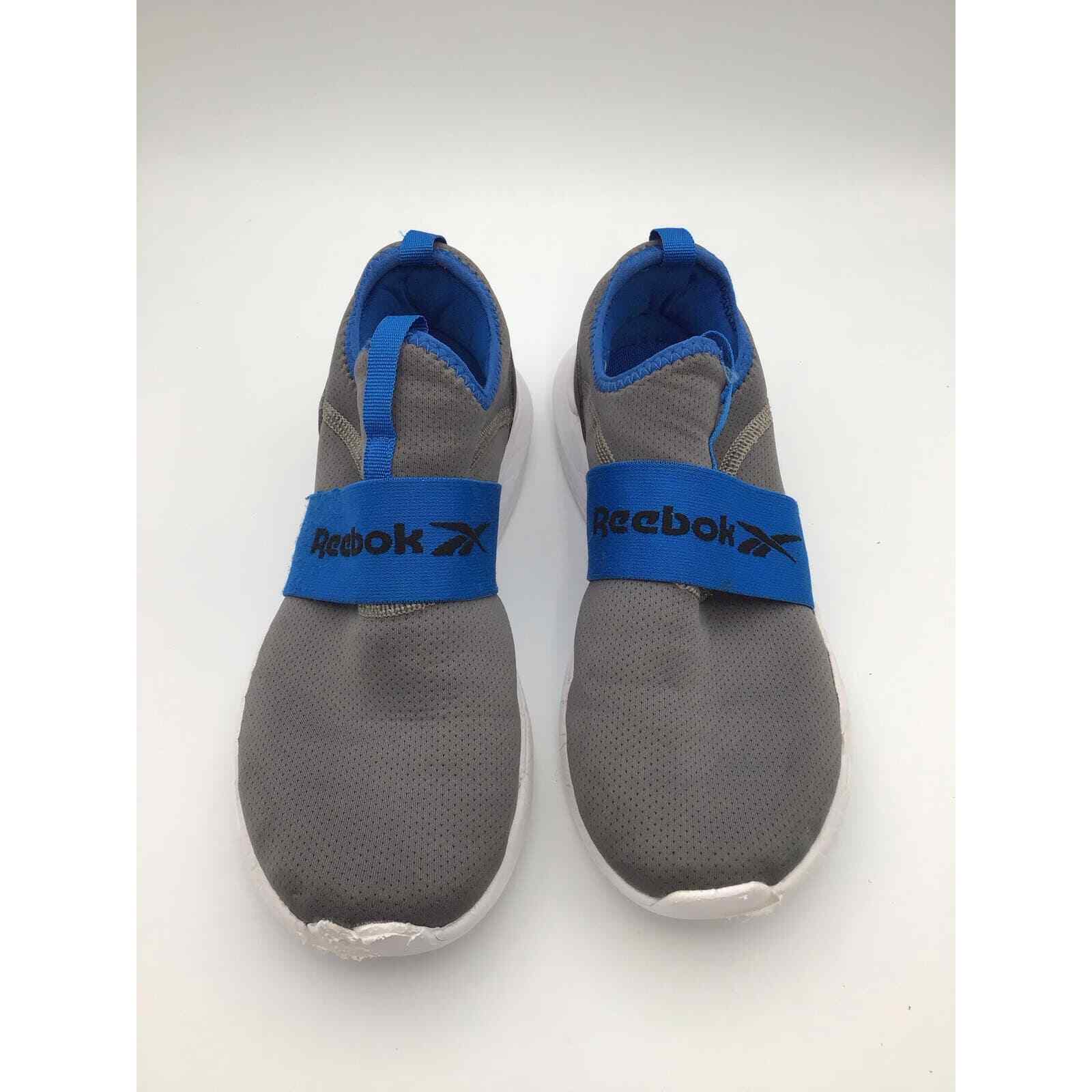 SAOLA Scarpe da ginnastica slip on da uomo Reebok taglia 6 colore grigio e blu