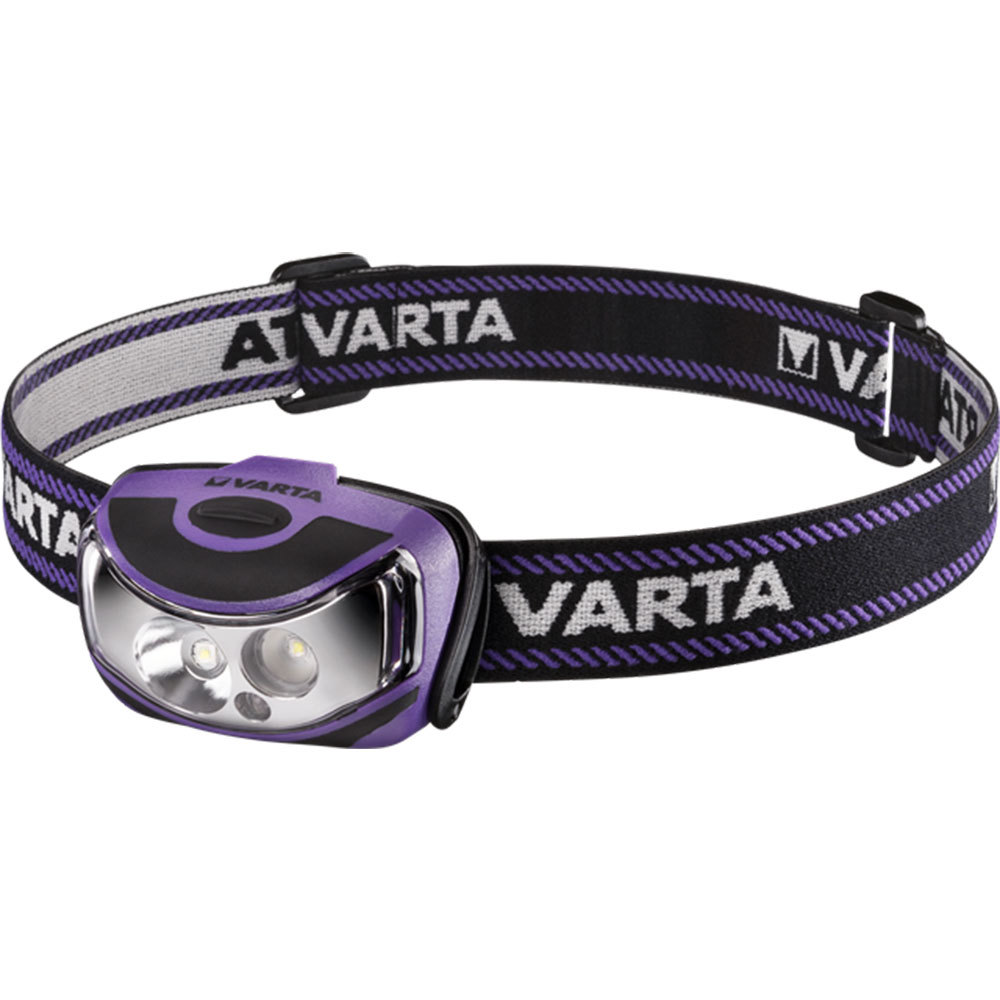 Torcia Varta 18630 OUTDOOR SPORTS H30 con 2 LED + 1 LED Rosso Visione Notturna