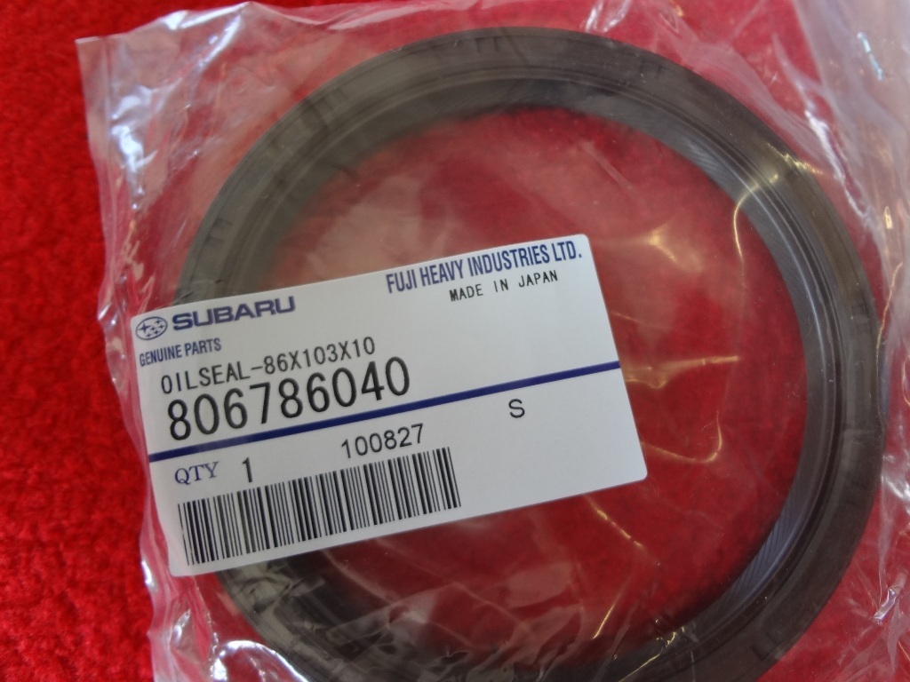 ️ Subaru Rear Main Seal WRX Impreza STi Forester Outback Legacy EJ