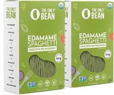 (Free Duty Tax) The Only Bean - High Protein Pasta Edamame Spaghetti Noodles