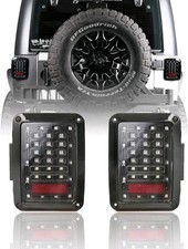 For Jeep Wrangler JK 2007-2018 2X LED Tail Lights Running / Reverse / Turn Lamps