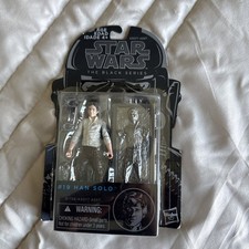 NEW Star Wars Black Series 3.75  Han Solo Carbonite 19 Action Figure 2014 Hasbro