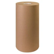 18" - 75 lb. Kraft Paper Rolls - 1 Roll