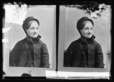 Photo:Miss E.C. Murray Portrait Dual Image 1905-1906