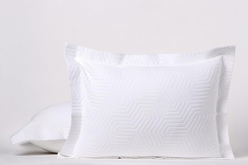 All-Season 100% Cotton King Size Blanket - Lightweight Jacquard Coverlet, 106x92 - Picture 11 of 12