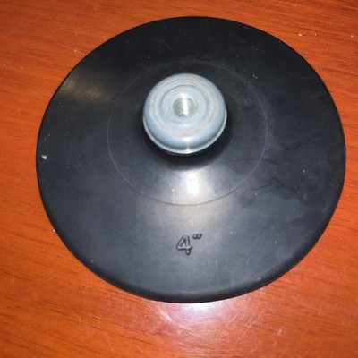 15 pieces 4'' Roloc Sanding Disc Backing Pad with 1/4-28 Threaded Mount