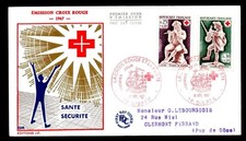 QA 10 - PJ  - Croix Rouge 1967 -  Ivoires du Musée de Dieppe - 76 Dieppe