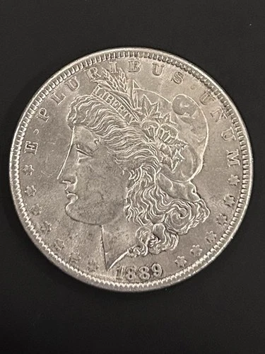 1889 Morgan Silver Dollar $1 Coin United States Circulated