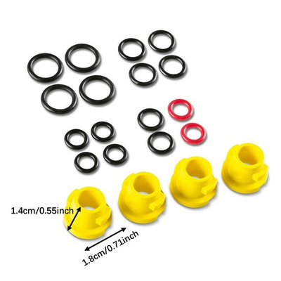 #ad 20Pcs 37Pcs O Rings Seal for Pressure Washer Seal Connection High Pressure $14.60