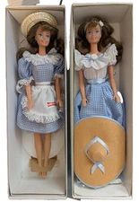 Vtg Mattel 90s BARBIE Lot of 2 LITTLE DEBBIE Collector's Ed #1 & #2 In Series