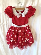 Disney Store Minnie Mouse Dress Up Costume