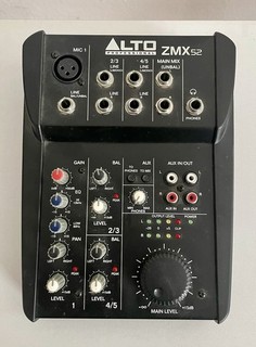 Alto Professional Zephyr ZMX52 5 Kanal Mischpult Mixer